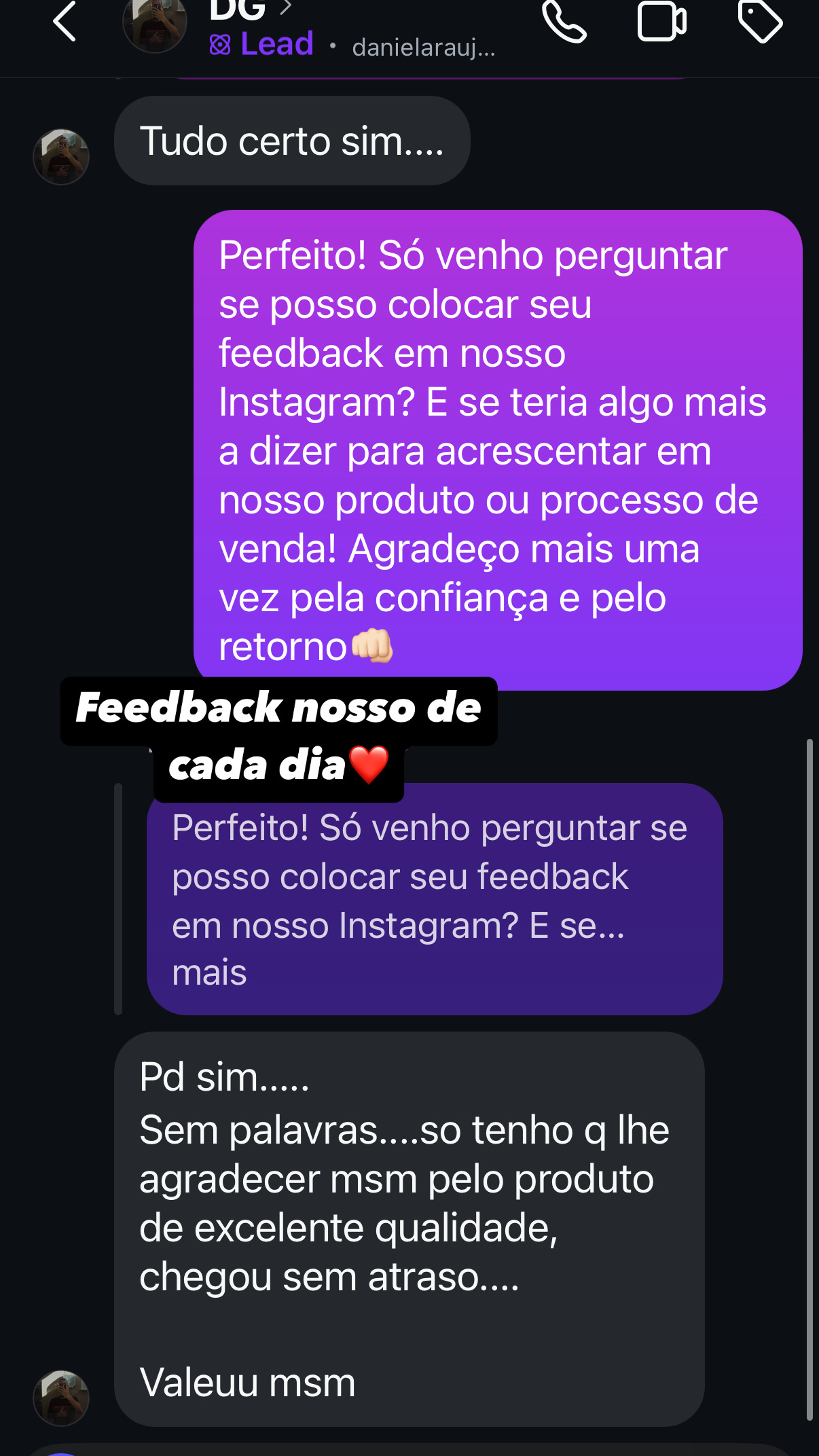 Print do feedback